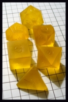 Dice : Dice - DM Collection - Diamond Dice  Frosted Yellow - Ebay June 2012